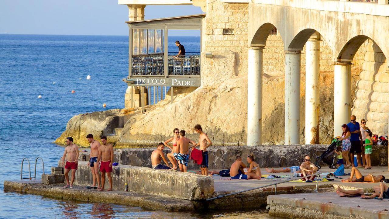 Holiday - Malta Balluta Beach Sliema Ngoại thất bức ảnh